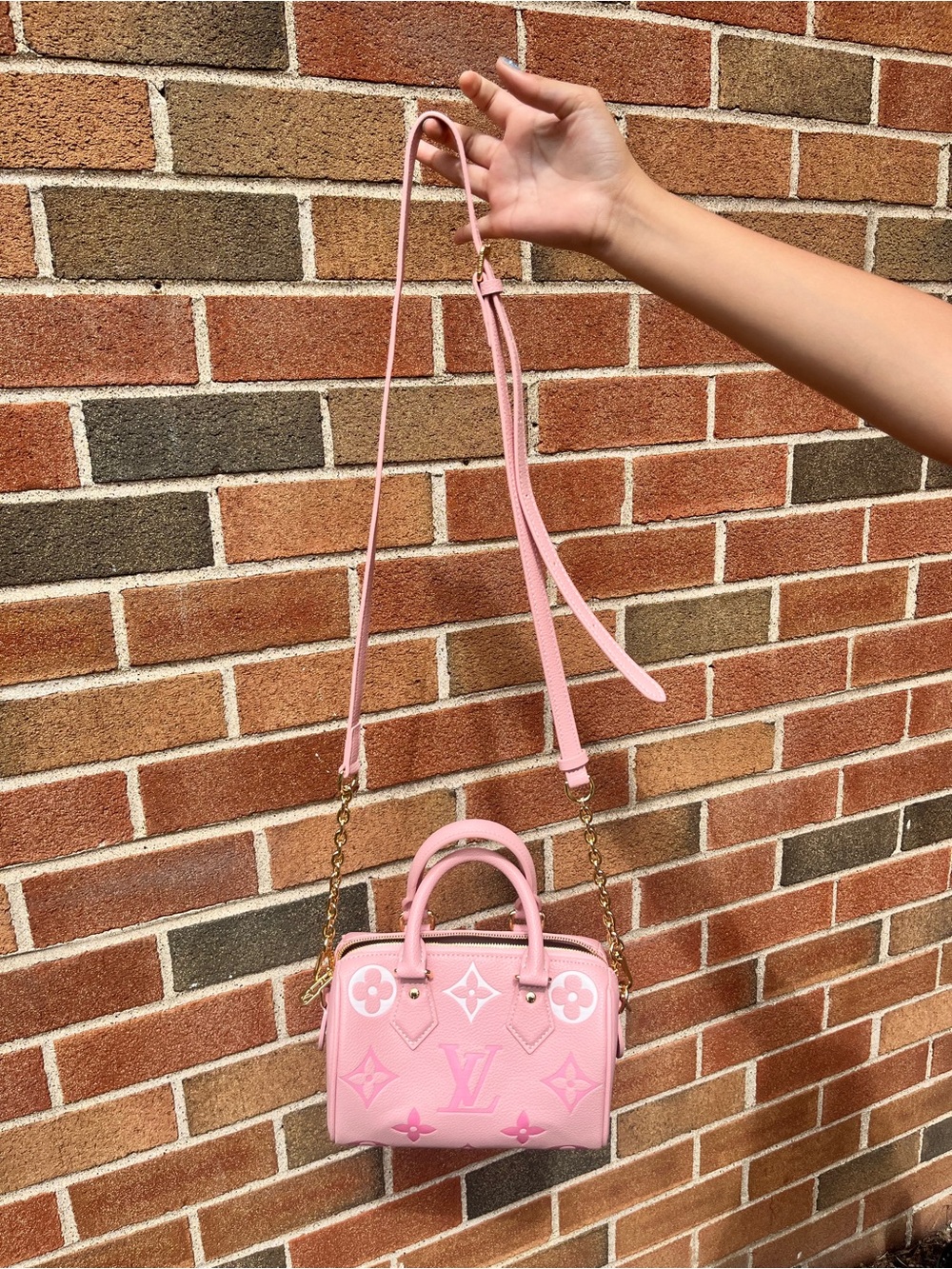 Pink Speedy purse - Picture 3 of 6